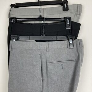 Michael Kors Calvin Klein Kenneth Cole Men's Dress Pants Lot of 3 34W 29L